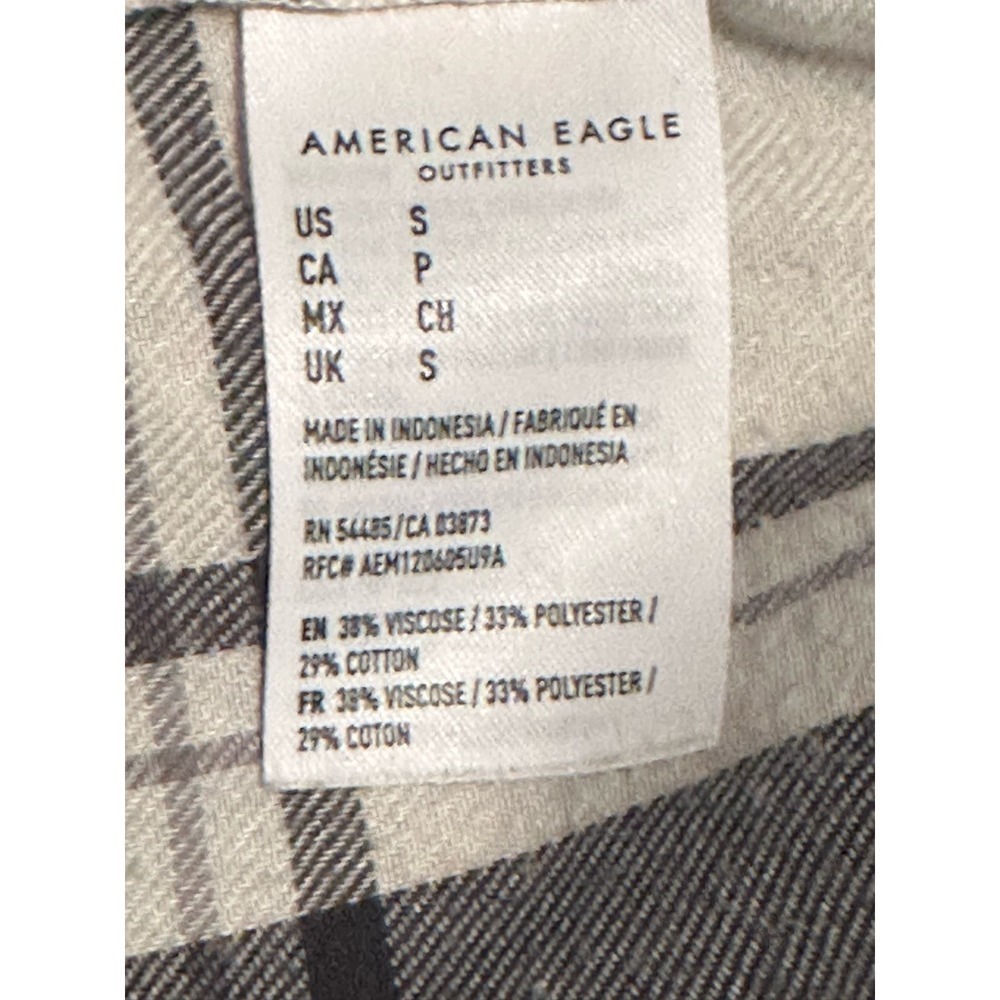 AEO AHH.MAZINGLY SOFT Boyfriend Fit Flannel - Picture 7 of 8